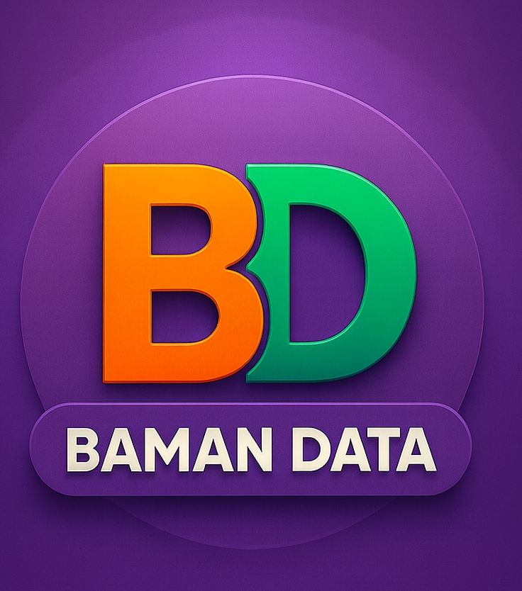 Baman Data mobile app preview